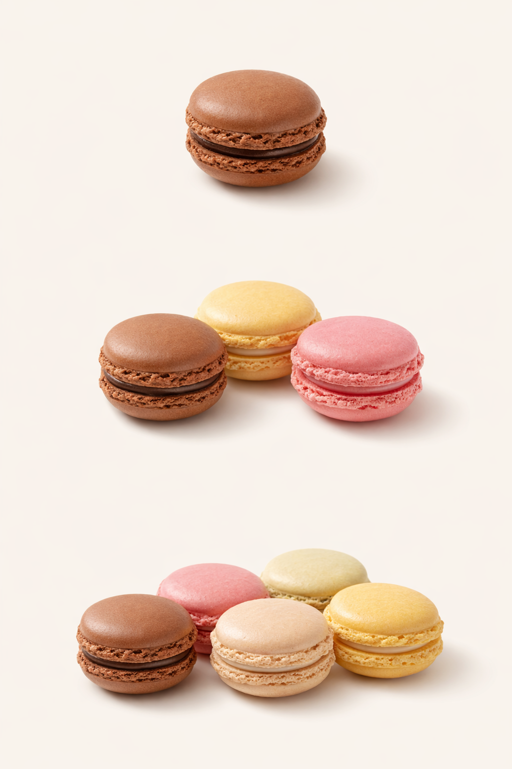 Dekor – Blüten & Macarons