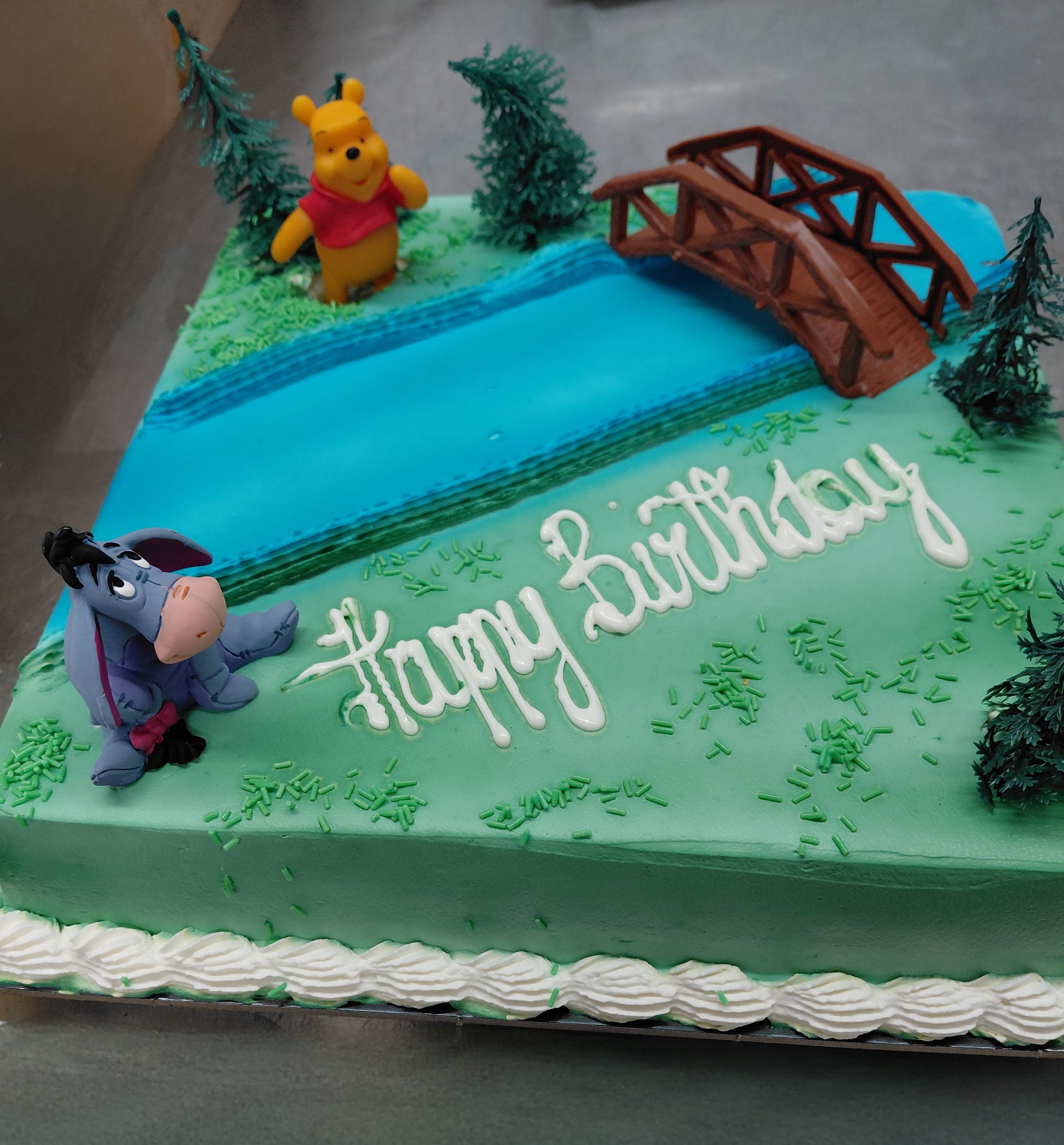 Kindergeburtstagstorte Winnie Puuh