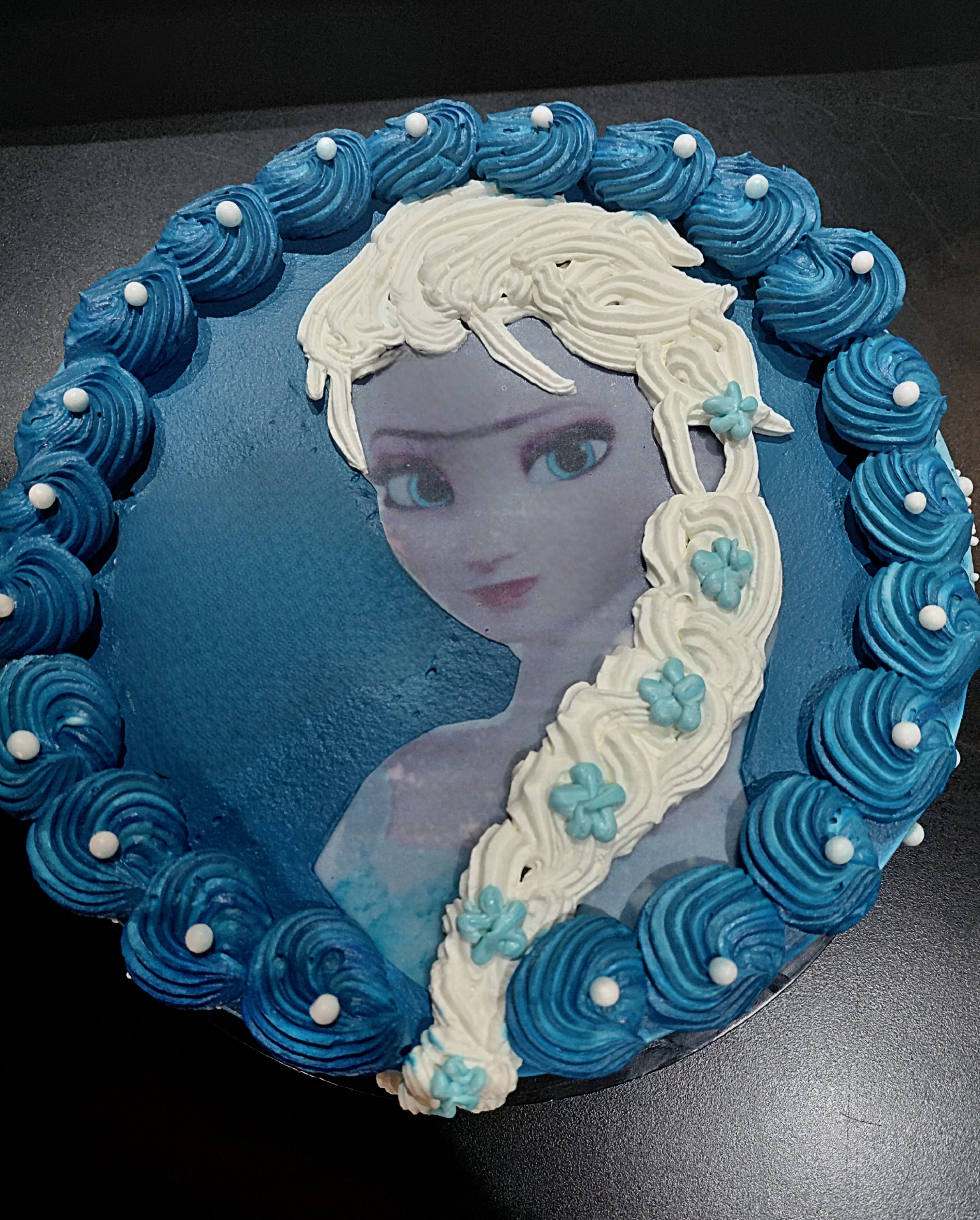 Kindergeburtstagstorte Elsa