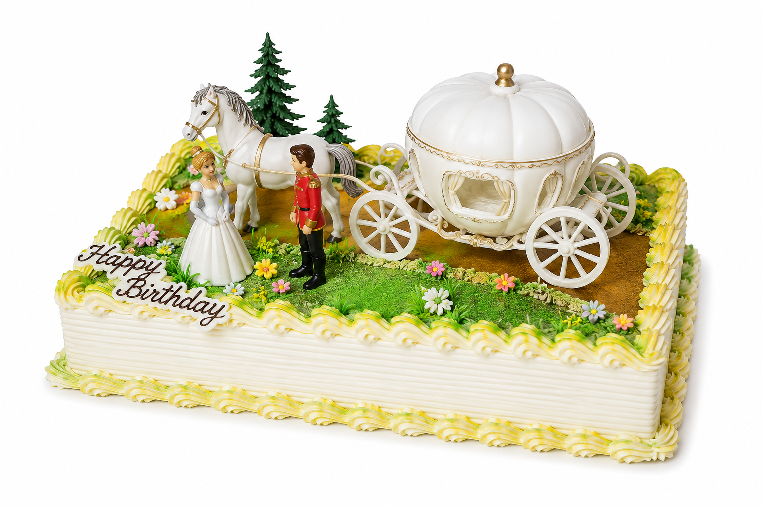 Märchen Kutschentorte – Elegante Geburtstagstorte mit Kutsche