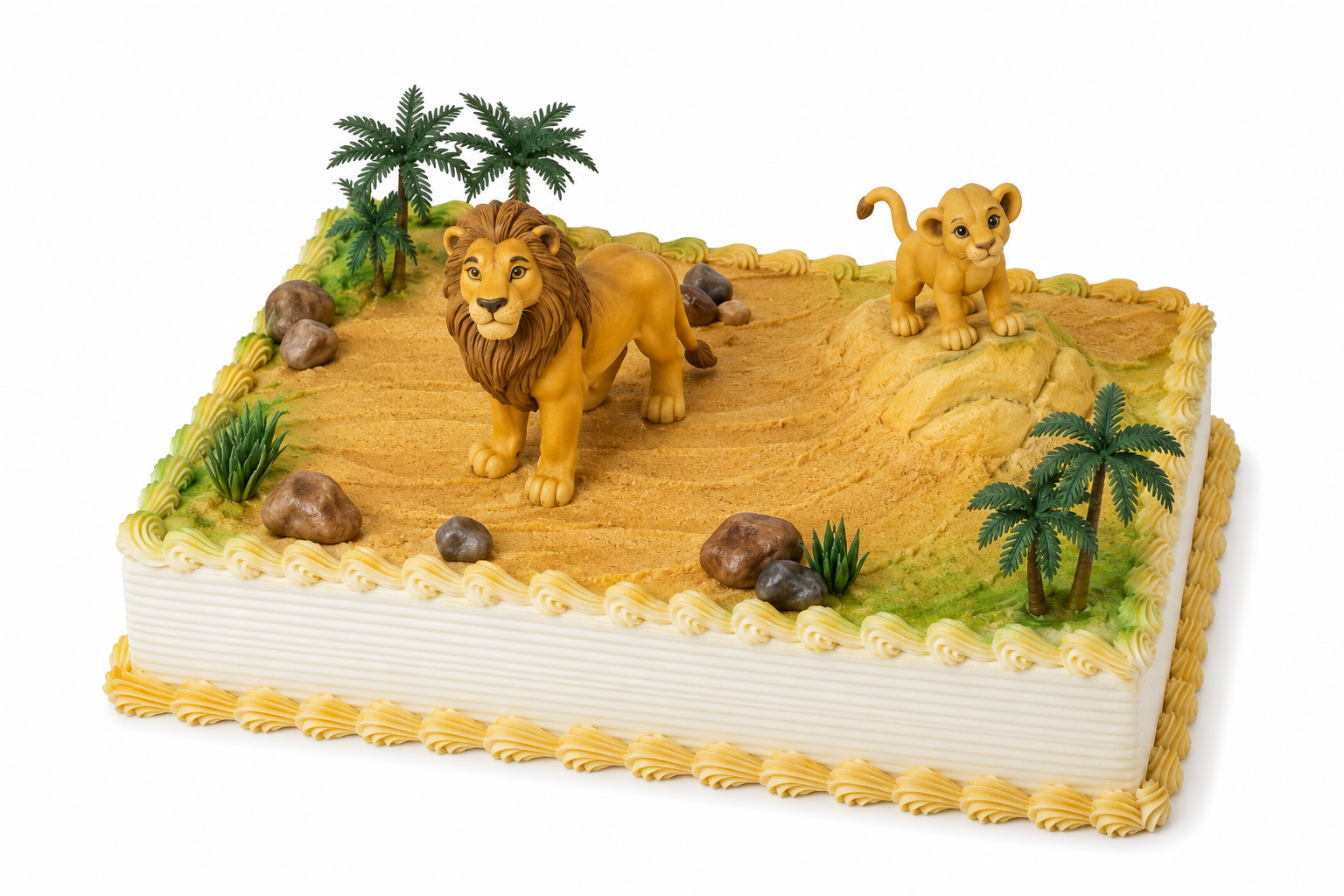Safari Spieltorte – Löwen Geburtstagstorte | The Cake Alchemist
