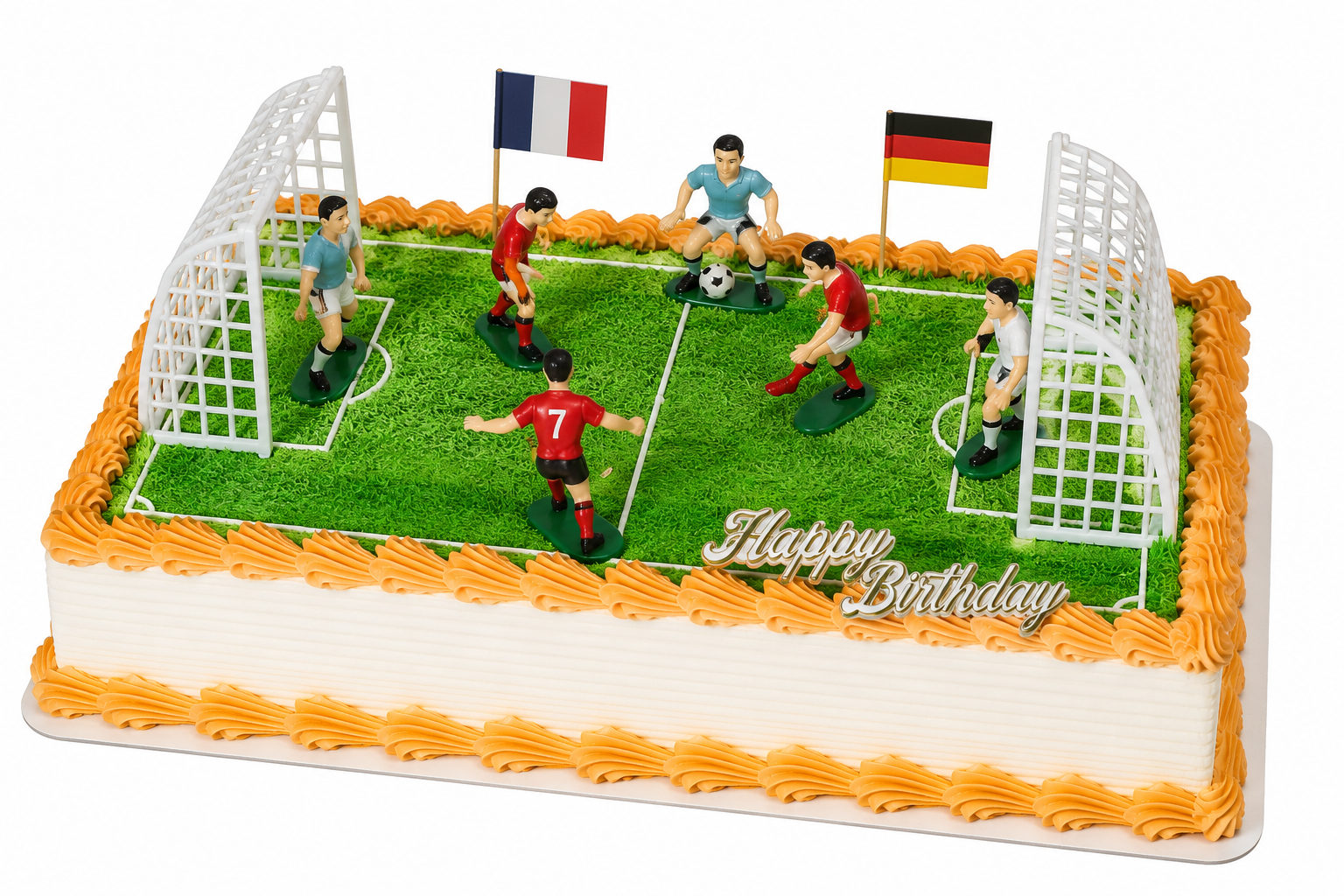 Fußball Geburtstagstorte – Fußballfeld Motivtorte