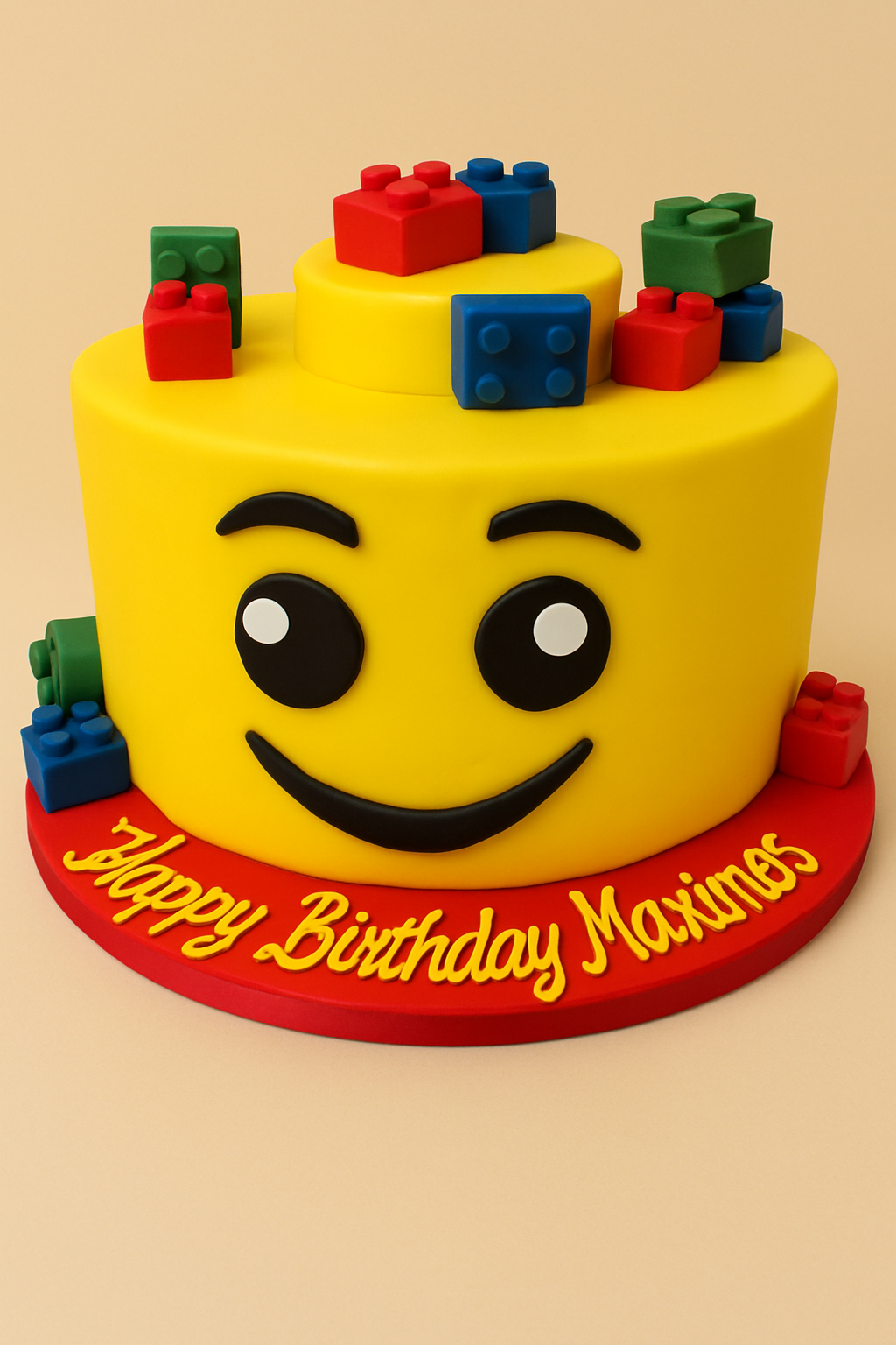 🧱 LEGO Cake – Individuelle Motivtorte für Kinder  Handgefertigt · Kreativ · The Cake Alchemist