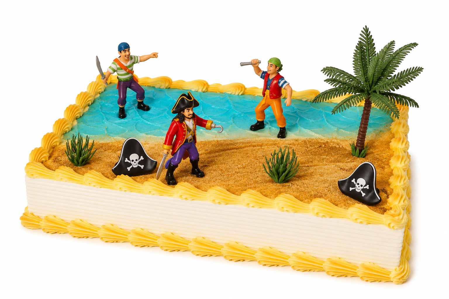 Piraten Abenteuer Torte – Kindergeburtstagstorte