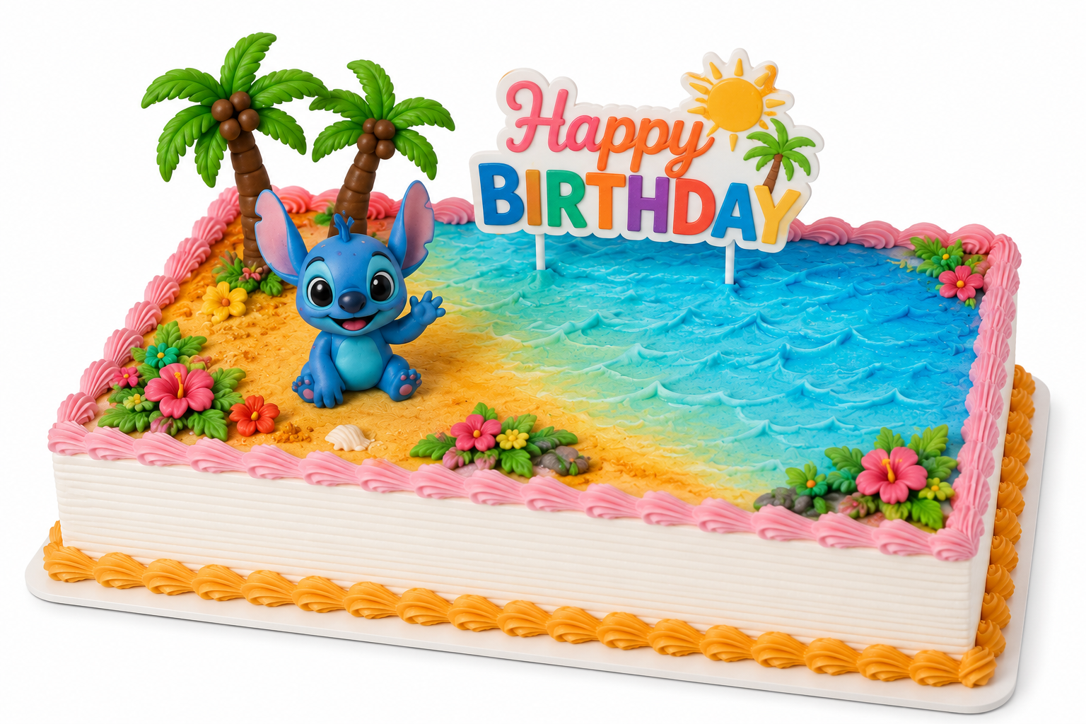 Tropische Spieltorte – Exotische Geburtstagstorte | The Cake Alchemist