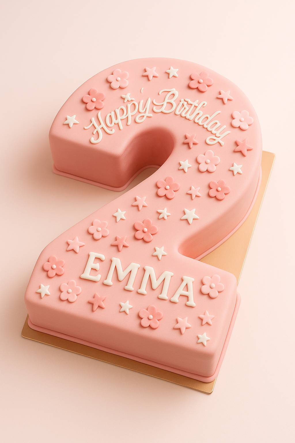 Number Cake 2 Geburtstag Düsseldorf handgemacht personalisiert